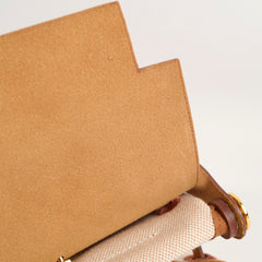 Hermes Mini Herbag Gold/Ercu - Stamp K