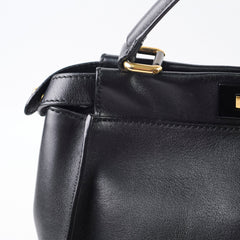 Fendi Peekaboo Medium Black Leather