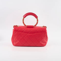 Chanel In the Loop Red Flap Bag