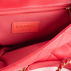 Chanel In the Loop Red Flap Bag