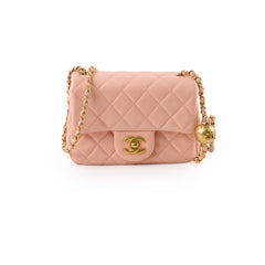 Chanel Mini Square Pearl Crush Light Orange
