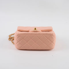 Chanel Mini Square Pearl Crush Light Orange