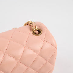 Chanel Mini Square Pearl Crush Light Orange