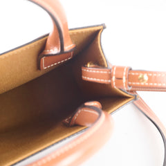 Celine Mini Vertical Cabas Tote Brown