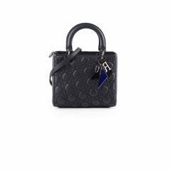Dior x Anselm Reyle Lady Dior Medium Calfskin Black