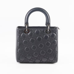 Dior x Anselm Reyle Lady Dior Medium Calfskin Black