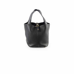 Hermes 22 Picotin Noir Black GHW Z Stamp