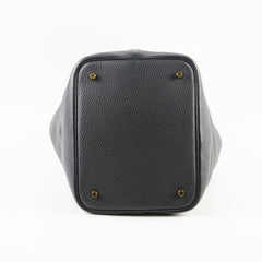 Hermes 22 Picotin Noir Black GHW Z Stamp