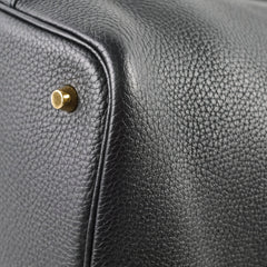 Hermes 22 Picotin Noir Black GHW Z Stamp