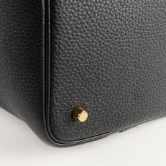 Hermes 22 Picotin Noir Black GHW Z Stamp