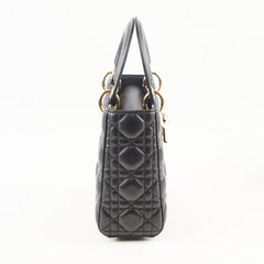 Christian ABC Dior Lady Dior Small Black