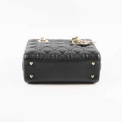 Christian ABC Dior Lady Dior Small Black