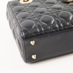 Christian ABC Dior Lady Dior Small Black