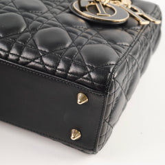 Christian ABC Dior Lady Dior Small Black