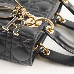 Christian ABC Dior Lady Dior Small Black