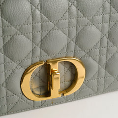 Christian Dior Caro Medium Grey