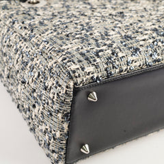 Christian Dior Lady Dior Medium Tweed Sequins
