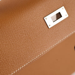 Hermes Kelly 32 Gold PHW C Stamp
