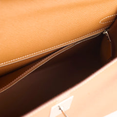 Hermes Kelly 32 Gold PHW C Stamp