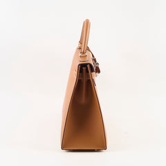 Hermes Kelly 32 Gold PHW C Stamp