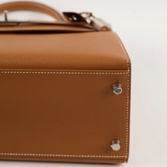 Hermes Kelly 32 Gold PHW C Stamp