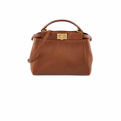 Fendi Peekaboo Mini Brown