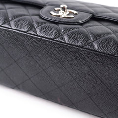 Chanel Single Flap Maxi Caviar Black