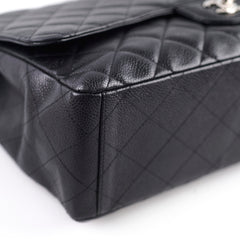 Chanel Single Flap Maxi Caviar Black
