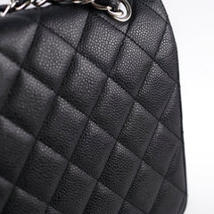 Chanel Single Flap Maxi Caviar Black