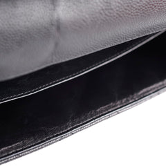 Chanel Single Flap Maxi Caviar Black