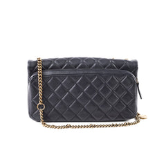 Chanel Double Flap Seasonal Black - Series 18