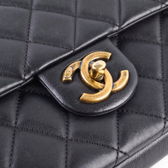 Chanel Double Flap Seasonal Black - Series 18