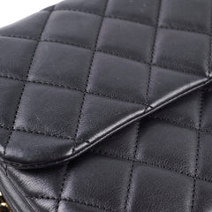 Chanel Double Flap Seasonal Black - Series 18