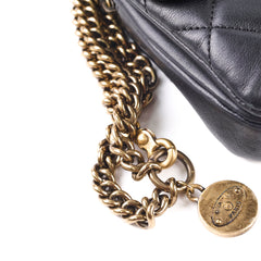 Chanel Double Flap Seasonal Black - Series 18