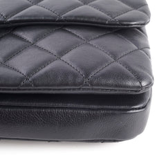 Chanel Double Flap Seasonal Black - Series 18