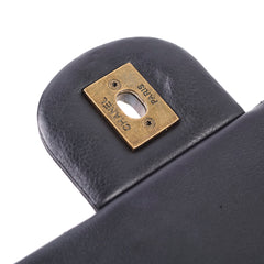 Chanel Double Flap Seasonal Black - Series 18