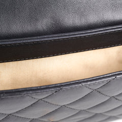 Chanel Double Flap Seasonal Black - Series 18