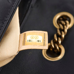 Chanel Double Flap Seasonal Black - Series 18