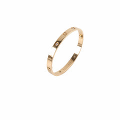 Cartier Classic Model Love Bracelet with 4 Diamond Size 18