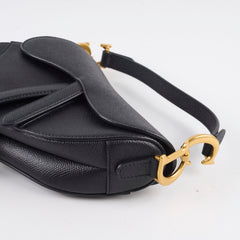 Deal of The Week - Dior Mini Saddle Bag Black with Strap