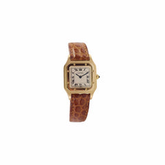 Cartier Santos Dumont SM Yellow Gold Watch W1505553 (Winding Style)