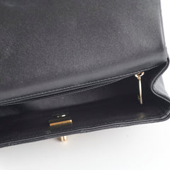 Chanel Mini Rectangular with Top Handle Black (microchipped)