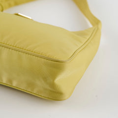 Prada Re-Edition 2000 Shoulder Bag Nylon Yellow
