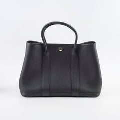 Hermes Garden Party 30 Noir D Stamp