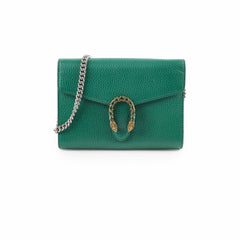Gucci Dionysus Wallet On Chain Green