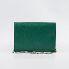 Gucci Dionysus Wallet On Chain Green