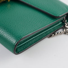 Gucci Dionysus Wallet On Chain Green