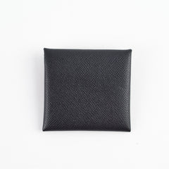 Hermes Bastia Coin Purse Epsom Noir
