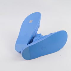 Chanel Lambskin Quilted Dad Sandals Blue Size 39C