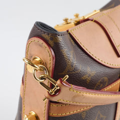 Louis Vuitton Duffle Crossbody Top Handle Monogram